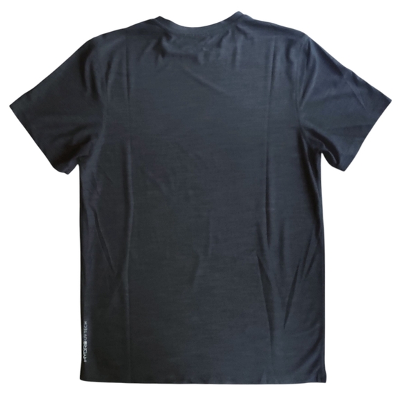 HULAKAI Hawaii Surf Board Shirt S Gray Active UPF 50 Sun Protection Men's - Picture 2 of 8